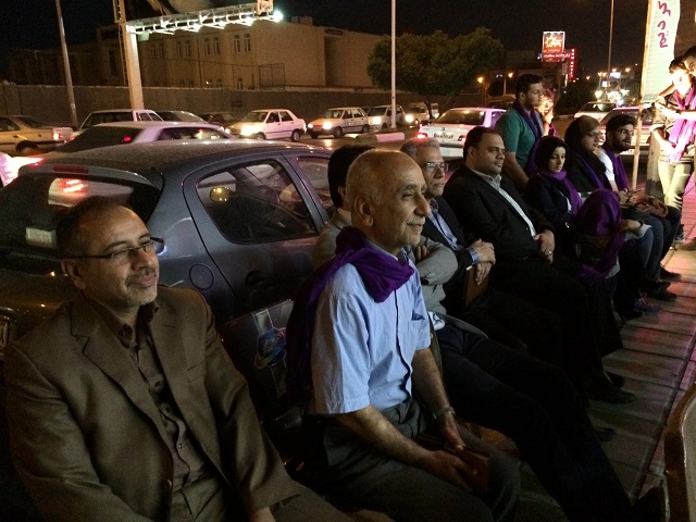 یزدفردا - محمد حسین تقوایی زحمتکش - گزارش تصویری گشایش ستاد انتخاباتی روحانی جوانان حزب اتحاد ملت منطقه یزد