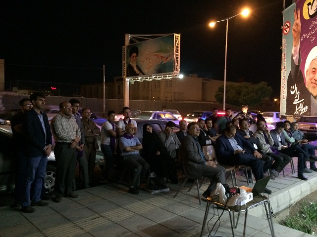 یزدفردا - محمد حسین تقوایی زحمتکش - گزارش تصویری گشایش ستاد انتخاباتی روحانی جوانان حزب اتحاد ملت منطقه یزد