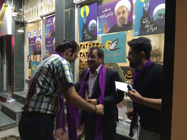 یزدفردا - محمد حسین تقوایی زحمتکش - گزارش تصویری گشایش ستاد انتخاباتی روحانی جوانان حزب اتحاد ملت منطقه یزد