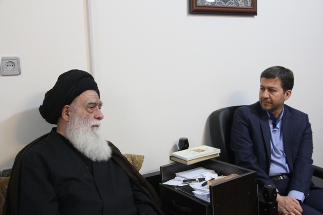 یزد فردا: دیدار دکتر مهدی جمالی نژاد با آیت ا... سید علیرضا حیدری