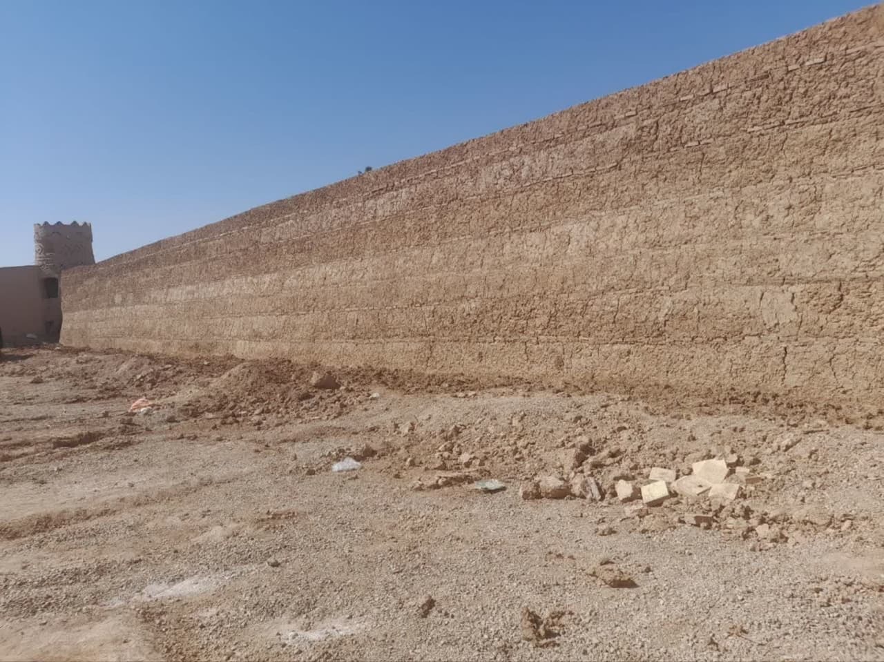 پایان مرمت دیوار قلعه محمد باقری شهر هرات
