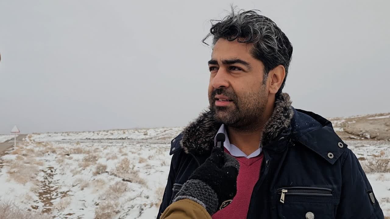 بررسی مناطق برفگیر شهرستان بافق