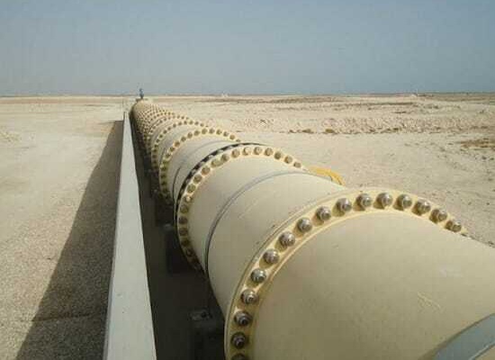 بهره برداری از مرحله اول انتقال آب خلیج فارس به استان یزد، تا ۱۵ روز دیگر