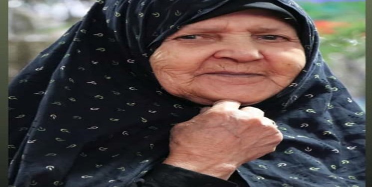 مادر شهیدان محمدی‌پور در رفسنجان به فرزندانش پیوست