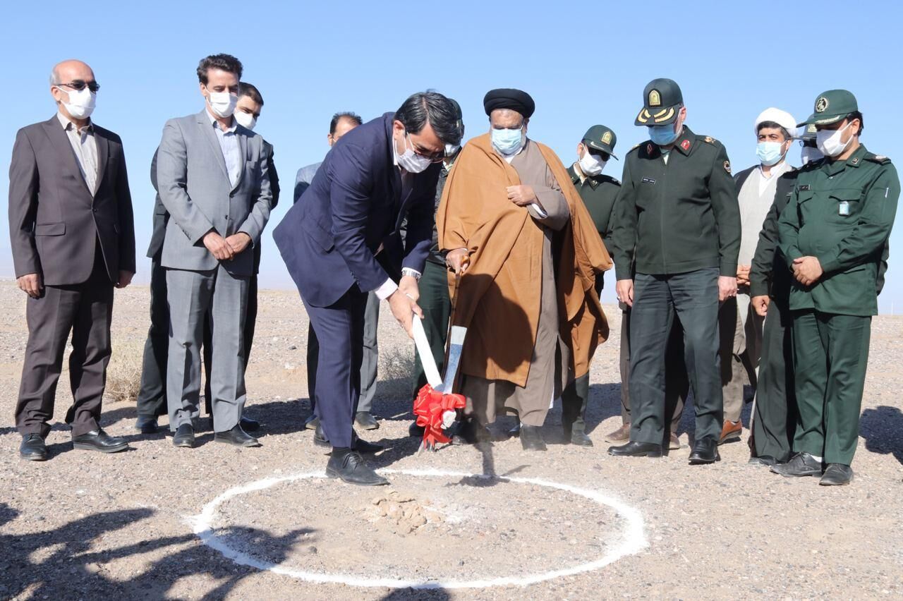 ساخت نخستین مرکز آموزش نیروهای انتظامی یزد در بافق آغاز شد