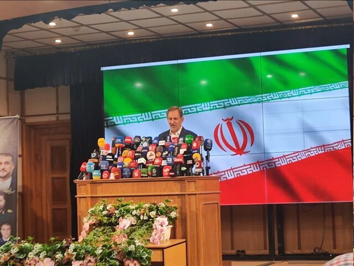 جهانگیری: حال ایران امروز خوب نیست/ برای گشایش‌گری عملی آمده‌ام