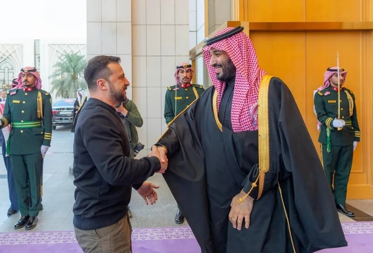 گفت‌وگوی مهم زلنسکی با بن سلمان درباره جنگ اوکراین