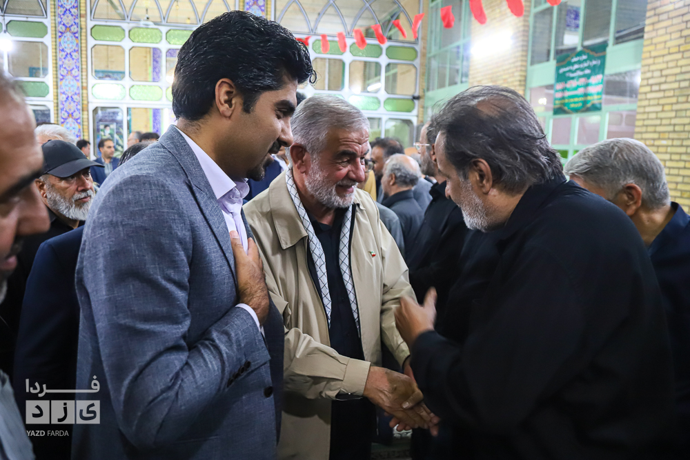 مراسم ختم مرحومه فاطمه حسینی (والده برادران ارجمند جلالی) در مسجد سیدالشهدا