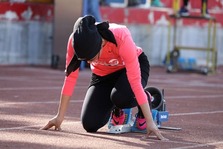 درخشش بانوان استان در مسابقات دوومیدانی قهرمانی کشور