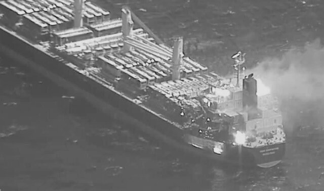 واکنش سنتکام به هدف قرارگرفتن کشتی آمریکا در خلیج عدن