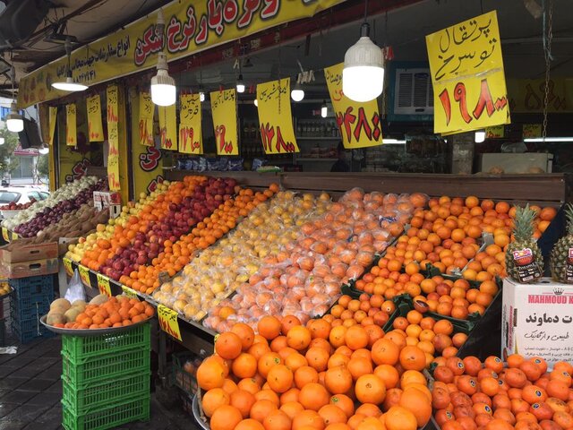 کاهش قیمت میوه در بهار ۱۴۰۰