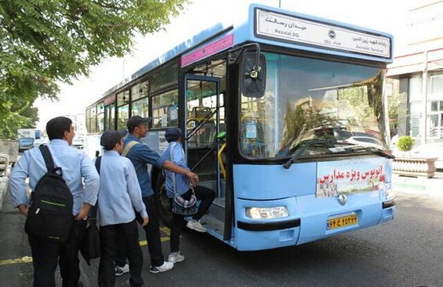 اتوبوس شهری یزد در هفته اول مهر رایگان شد