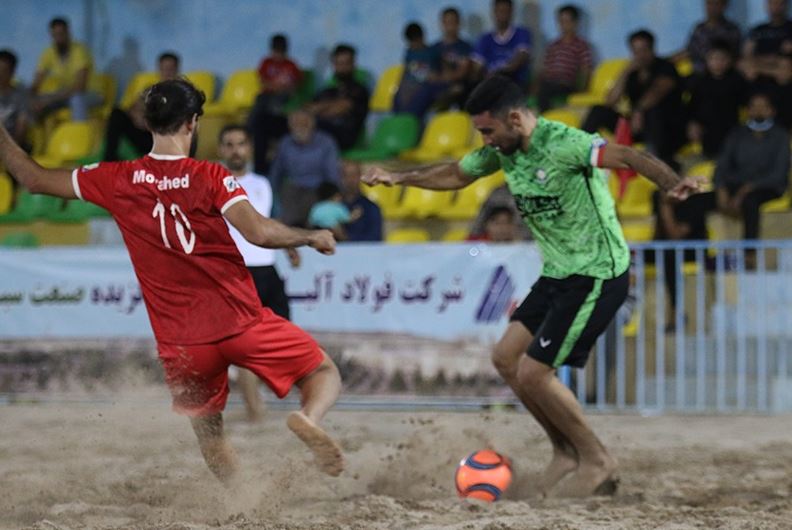 ۶ امتیاز یزدی‌ها از هفته هشتم لیگ فوتبال ساحلی