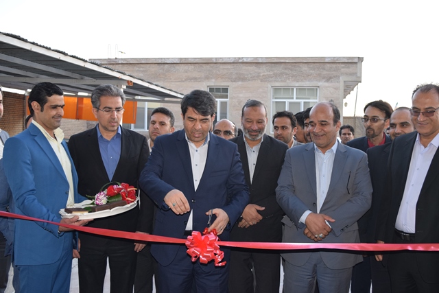 افتتاح واحد سورنا کاغذ ایساتیس یزد+ تصاویر