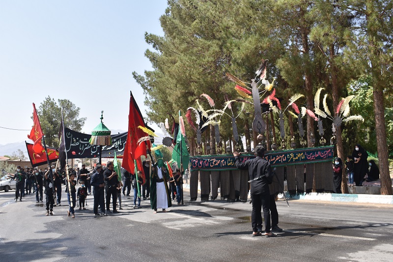 ندای  یا حسین  مظلوم (ع) ویا ابوالفضل (ع) در آسمان  بهاباد طنین انداز شد