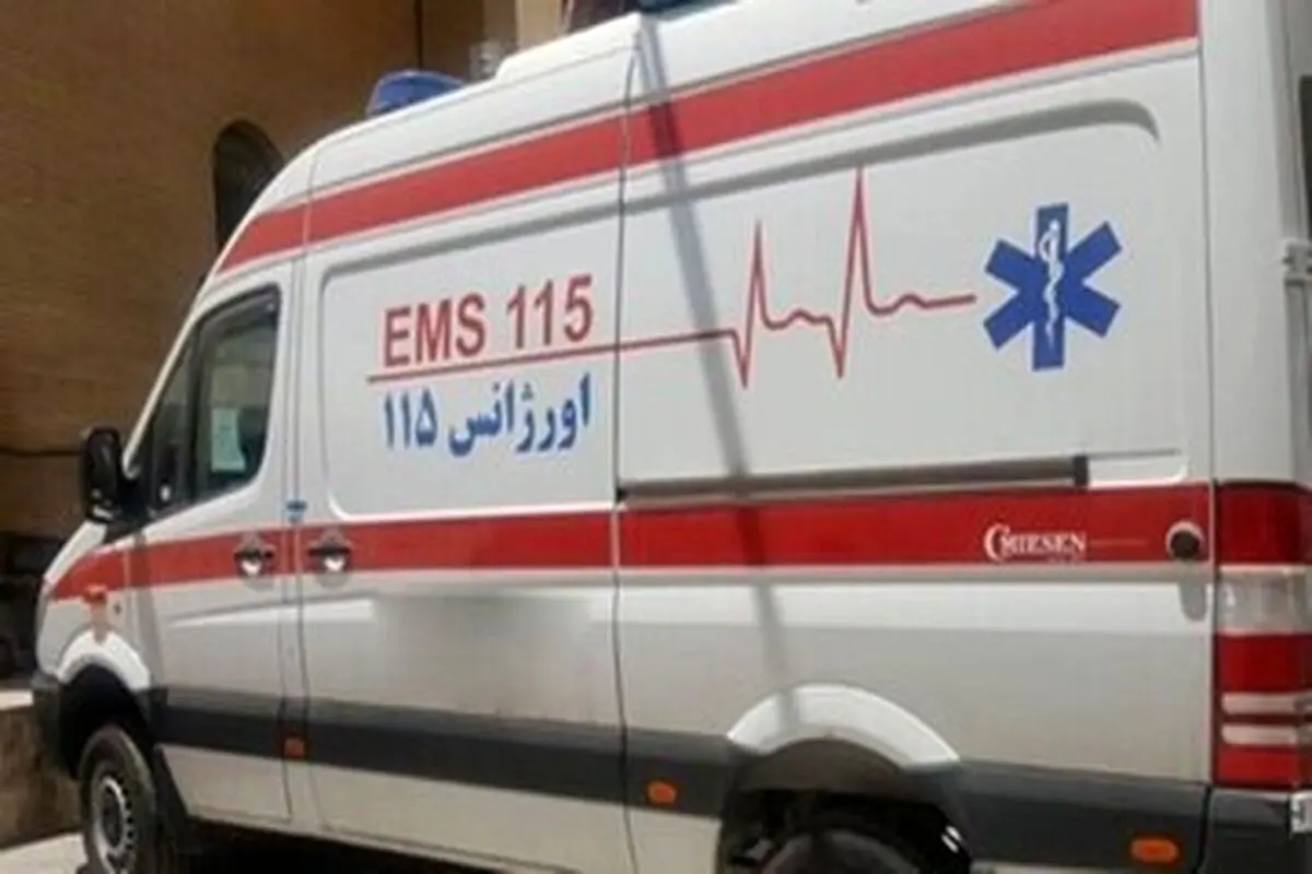 نجات جان مصدوم ۲۴ ساله با اقدام به موقع کارشناس اورژانس مهریز