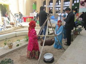 برگزاری نمایشگاه مروست شناسی در خانه تاریخی وقفی شهرستان خاتم