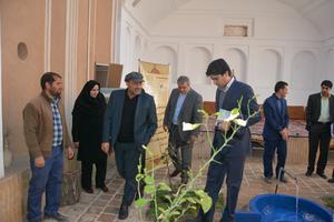 حضور معاون گردشگری سازمان میراث فرهنگی کشور به همراه معاون امور عمرانی استانداری  در خانه گردشگری یزد +تصاویر