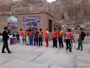 برگزاری جشنواره آیین ها و بازی های بومی محلی نوروز ۹۴ در روستای قطرم بافق+تصاویر