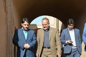 مدیر کل میراث فرهنگی یزد از بافت تاریخی اردکان بازدید کرد
