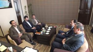 دیدار دکتر صدرا ابرقویی با معاون پژوهشی دانشگاه علوم پزشکی شهید صدوقی یزد