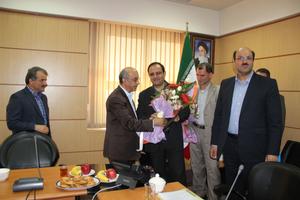 مراسم توديع و معارفه ذيحساب طرح هاي تملك دارايي هاي سرمايه اي شركت آب منطقه ای یزد برگزار شد