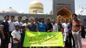 اعزام اعضای فعال جمعیت هلال احمر بافق به اردوی زیارتی سیاحتی مشهد مقدس