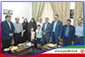 عیادت مدیرکل آموزش و پرورش از همکاران پیشکسوت "مرتضی قویدل" و " عصمت آبدار 