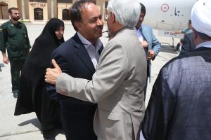 گزارش تصویری ورود اعضاء هیات امنای دانشگاه ازاد اسلامی استان یزد به فرودگاه شهید صدوقی (ره )