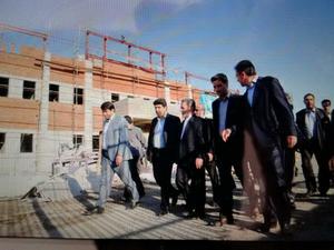 بازديد استاندار يزد از كانون بحران فرسايش بادي بافق