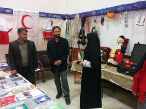 نمایشگاه دستاوردهای امدادی و پژوهشی مرکز علمی کاربردی هلال احمر استان یزد
