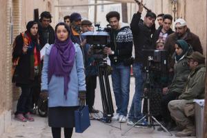 بازدید مدیرکل فرهنگ و ارشاد اسلامی یزد از پشت صحنه فیلم مادری