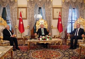 ظریف با اردوغان دیدار کرد (تصاویر)