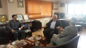 دیدار فرماندار بافق با معاون وزیر صنعت ، معدن و تجارت