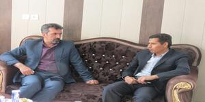 نشست سرپرست اداره کل آموزش فنی و حرفه ای استان یزد با بخشدار نیر