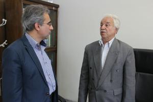 'گزارش تصویری - حضور اولین رئیس روابط عمومی شهرداری یزد در اداره روابط عمومی و امور بین الملل شهرداری یزد 