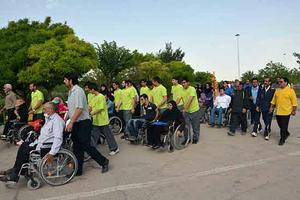 همایش پیاده روی معلولان، جانبازان ، بیماران خاص و پیوند اعضاء در پارک کوهستان