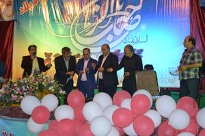 برگزاری جشن میلاد یار از سوی هیئت امنا حسینیه پیر وبرج یزد 