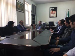 دیدار اعضا شاخه محیط زیست حزب ندای ایرانیان یزد با مدیرکل محیط زیست استان 