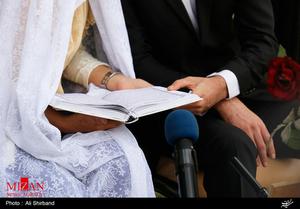 مراسم عقد یک اعدامی در زندان (+عکس)