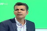 خط و نشان عادل فردوسی پور بهترین مجری و گزارشگر ورزشی در مراسم برترین های لیگ پانزدهم برای فوتبالی ها