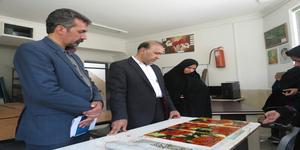 بازدید مدیرکل تعاون، کار و رفاه اجتماعی استان یزد از مراکز آموزش فنی و حرفه ای شهرستان یزد در هفته مهارت