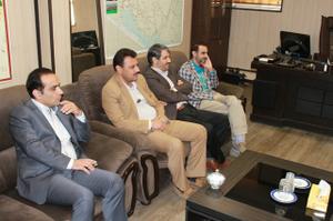 دیدار مدیرکل صدا و سیمای مرکز استان یزد با سرپرست جمعیت هلال احمر استان 