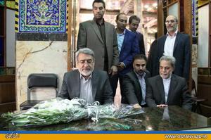 وزیر کشور به مقام شامخ سومين شهيد محراب اداي احترام کرد