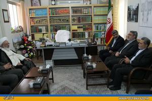 دیدار وزیر کشور با نمایندۀ ولی‌فقیه در استان