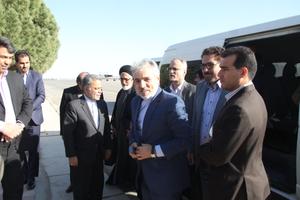 نوبخت وارد یزد شد 