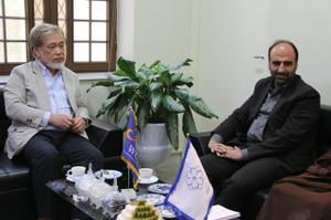 دیدار دبیر کل سازمان جهانی شهروندان و اتحادیه شهر های جاده ابریشم با شهردار یزد