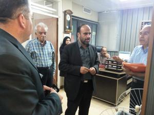 بازدید سرزده محمد رضا عظیمی زاده از منطقه یک شهرداری یزد 