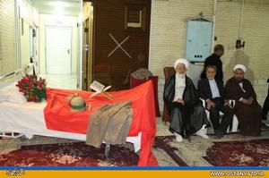 مراسم ختم جانباز شهید والامقام «حاج حسین ذبیحی» برگزار شد