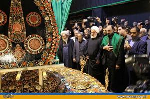 اثر هنری نخل «یاد یاران» رونمایی شد